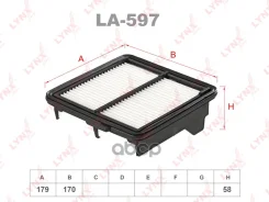 ������ ��������� Honda JAZZ III 06- 0,272 LYNXauto ���. LA597 LA597 ����