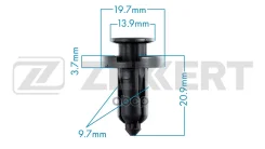 ������ �������� Honda (�����. ���-�� ������ 10 ��) Zekkert ���. be-2164 BE2164 ����