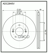 ���� ��������� Allied Nippon ���. ADC2845V ADC2845V ����