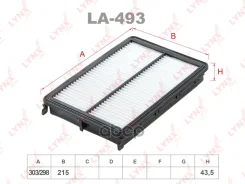 ������ ��������� LYNXauto ���. LA493 LA493 ����