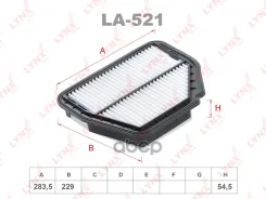������ ��������� Hyuindai Accent I 94-00 1.3 LYNXauto ���. LA521 LA521 ����