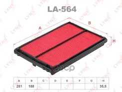 ������ ��������� LYNXauto ���. LA564 LA564 ����