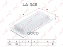 ������ ��������� Mitsubishi Colt VI 1.1-1.5 06 0,144 LYNXauto ���. LA345 LA345 ����