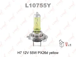 ����� H7 12V 55W PX26d Yellow L10755; �L10755-01; �L10755-02; �L10755B; �L10755B-01; �L10755B-02; �90080-81067; �90080-81097; �90080-81098; �90080-810...