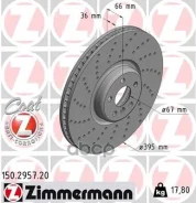 ���� ����. �����. ����. 395x36 Left BMW X5 (G05, F95)/5 (G30, F90)/6 Gran Turismo (G32)/7 (G11, G12) 15- Zimmermann 150295720, BMW 5 (G30, F90) BMW 5...