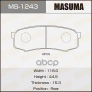 ������� �������� ������! Toyota Land Cruiser 02 MS1243_MSU Masuma ���. MS-1243 MS1243 ����
