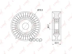 ����� �������� ���������� ����� Mercedes A-Class (W168, W169) A140-A200 04- / B-Class (W245) B170-B200CDI 05- LYNXauto ���. PB5357 PB5357 ����