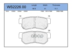 ������� ��������� �������� | ��� | Hyundai Santa FE I (SM) 2.7 V6 4x4 02.2001 - 03.2006 Hyundai Matrix (FC) 1.6 06.2001 - 08.2010 Jeenice ���. WS22260...