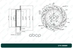 ���� ��������� ��������������� G-brake GFR-01898R ������ 26700AJ00A, �26700FG000, �SU00300639 G-Brake ���. GFR-01898R GFR01898R ����
