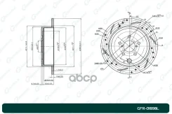 ���� ��������� ��������������� G-brake GFR-01898L ����� 26700FG000, �SU00300639, �26700AJ00A G-Brake ���. GFR-01898L GFR01898L ����