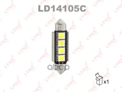 ����� ������������ LED C5W T11x41 12V SV8,5-8 SMDx4 7000K CANbus L13505; �L13505-02; �L14105; �LD13505; �LD13505-10; �LD13505C; �LD13505CM; �LD13905...