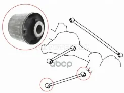 ����������� Toyota Land Cruiser (J100) 98-07 / Lexus LX 98-07 (���) Sat ���. ST-48702-60100 ST4870260100 ����