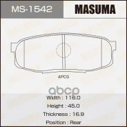 ������� �������� ������! � ���������. ���������� Toyota Land Cruiser 4.7 V8/4.5D V8 08 MS1542_MSU Masuma ���. MS-1542 MS1542 ����