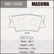 ������� �������� ������! Toyota Rav4 2.4/3.5i/2.4D 4WD 06 MS1522_MSU Masuma ���. MS-1522 MS1522 ����