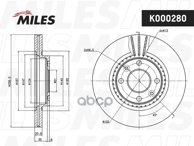 ���� ��������� �������� ������������� Miles ���. K000280 K000280 ����