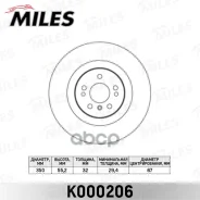 ���� ��������� �������� D350��. ������������� MB ML W164/GL X164/R W251 05- (TRW DF6013S) K000206 Miles ���. K000206 K000206 ����