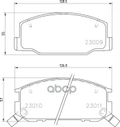 ������� ��������� �������� | ����� | Toyota Previa (_R1_, _R2_) 2.4 (TCR1_) 05.1990 - 08.2000 NP1124 Nisshinbo ���. NP1124 NP1124 ����