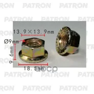 ����� �������� ����� M10x1.25 Honda Patron P372235 P372235 ����