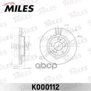 ���� ��������� �������� ������������� Honda Accord 2.0-2.4 R15 03-08 D=280 ��. (ISO 9001). Miles ���. k000112 K000112 ����