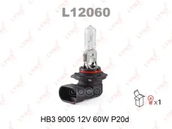 ����� ����������� HB3 P20d 12V 60 1 ��. LYNXauto ���. L12060 L12060 ����