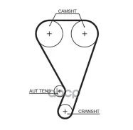 ������ ��� Toyota MARK II, Cresta 1JZG# T923 Gates ���. T923 T923 ����