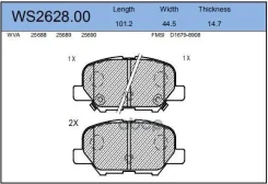 ������� ��������� �������� | ��� | Mitsubishi Outlander III (GG_W, GF_W, ZJ) 2.0 (GF2W) 10.2012 - Mitsubishi ASX (GA_W_) 1.6 Mivec 06.2010 - WS2628.00...
