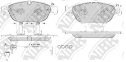 ��������� ������� AUDI A6 11-/A7 10-/ A8 F LP2238, GDB1883 NiBK ���. PN0556W PN0556W ����