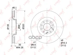 ���� ��������� ������������� (321x30) | ����� | LYNXauto ���. BN1209 BN1209 ����