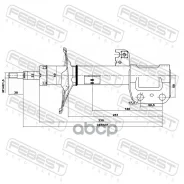 ����������� ������ ����� Toyota Avensis T25 016651 01665183FL 01665183FL ����
