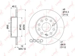 ���� ��������� ��������������� ������ (256x12) LYNXauto ���. BN1193 BN1193 ����