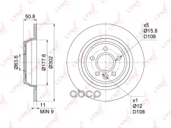 ���� ����. ���.! Ford Mondeo/S-Max 1.8/2.0TDCi/2.0-2.5 06 BN1022_LYN LYNXauto ���. BN1022 BN1022 ����