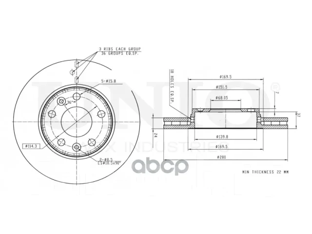 ���� ��������� �������� UNIO ���. BRD-20016 BRD20016 ����