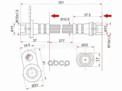 ����� ��������� Toyota Caldina (T190, T210) 92-02 / Carina 92-01 (�����/ ������) Sat ���. ST-90947-02823, ������ ������ ST9094702823 ����