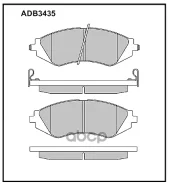 ������� ��������� �������� �������� Daewoo Leganza 97-04, Nubira 99-02 / Chevrolet Epica 05-11 Allied Nippon ���. ADB3435 ADB3435 ����
