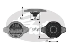 ������ ��������� ��������� 2AZFE Camry ACV3# 2004-2006, 3UZFE, Altezza 2004.11 = 1640128430 0,1 Gates ���. RC134 RC134 ����