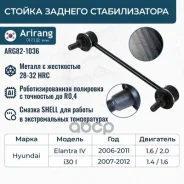 ������ ������������� �������, Ceed 12-, Ceed 06-12, Elantra 06-10, Magentis 09-, Optima 09-, I30 07-12, I30 11- Arirang ���. ARG821036 ARG821036 ����