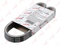 ������ ������������ (EPDM, Power Max) Renault Grand Scenic, Megane CC, Scenic II 0,14 LYNXauto ���. 7PK1125 7PK1125 ����