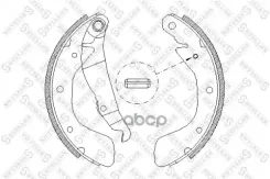������� ��������� ���������� Chevrolet Lanos 1.4/1.5/1.6 16V 05, OPEL Astra F 1.4-1.6 98-02 Stellox ���. 409 100-SX 409100SX ����