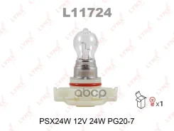 ����� PSX24W 12V 24W PG20/7 Renault Logan 2004-/ 0,016 LYNXauto ���. L11724 L11724 ����