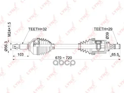 ������ � ����� �������� L Nissan Murano(Z51) 3.5 07 CD-1106 LYNXauto ���. CD-1106 CD1106 ����