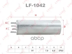 ������ ��������� VW Multivan V 2003-2009/VW Touareg 2003-2010/VW Transporter V 2003-2009/ LYNXauto ���. LF1042 LF1042 ����