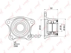 ��������� ������� ������ LYNXauto ���. WB1022 WB1022 ����