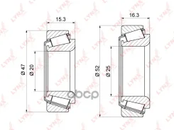 ��������� ������� ������ �-� 2��. | ��� | Daewoo Matiz (M100, M2_) 98- / Chevrolet Spark (M100, M2_) 00- WB-1243 LYNXauto ���. WB1243 WB1243 ����