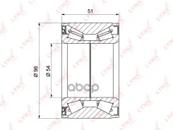 �������� ���������� ������� ������ | ����� | SM-1042; �90369-54002; �981952; �HWB21061; �DAC54960051-KIT; �R141. �20; �DU5496-6LFT; �HCDU5496-6LFT; �V...