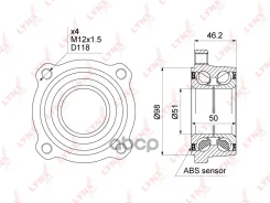��������� ������� ������ � ABS LYNXauto ���. WB1473 WB1473 ����