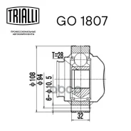 ���� ���������� Skoda Octavia 06- 1.6/1.9/2.0 AT/M GO1807 GO1807 ����