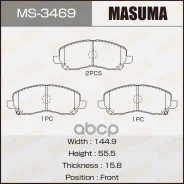 ������� �������� ��������! Mitsubishi Space Runner 2.0i 16V/2.4GDi 99 MS3469_MSU Masuma ���. MS-3469 MS3469 ����