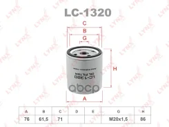 ������ �������� LADA NIVA 2121/2131 LYNXauto ���. LC1320 LC1320 ����
