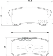������� ��������� ��������, ������, Mitsubishi ASX, Outlander II, Pajero III-IV Nisshinbo NP3004 NP3004 ����