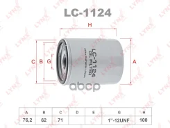 ������ �������� LYNXauto ���. LC1124 LC1124 ����